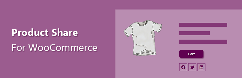 Product Share For WooCommerce Preview Wordpress Plugin - Rating, Reviews, Demo & Download