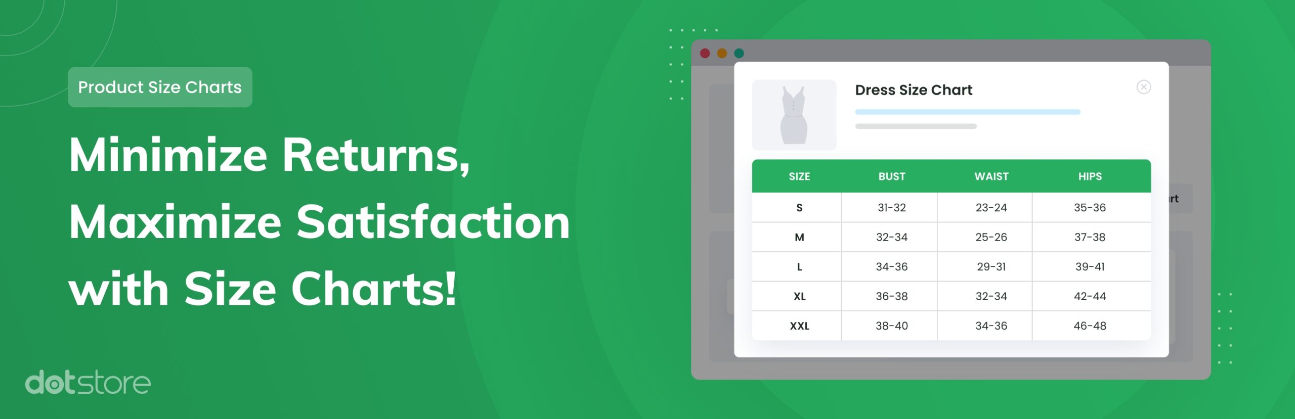 Product Size Charts Plugin For WooCommerce Preview - Rating, Reviews, Demo & Download