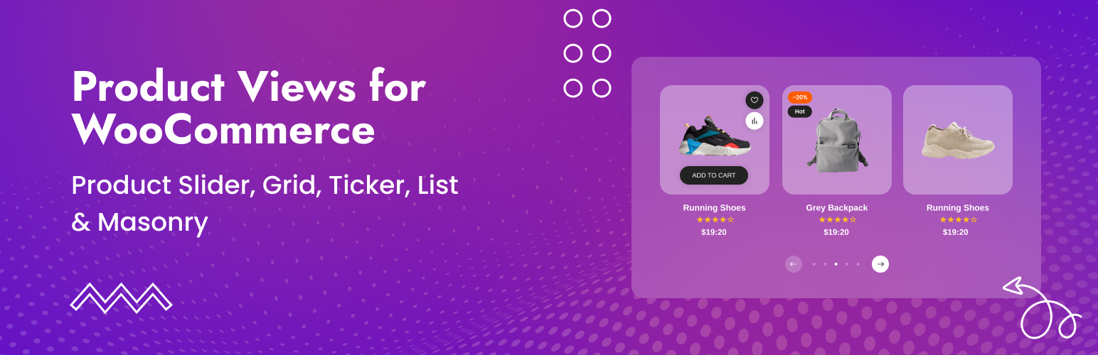 Product Views For WooCommerce – Product Slider, Grid, Ticker, List & Masonry Preview Wordpress Plugin - Rating, Reviews, Demo & Download