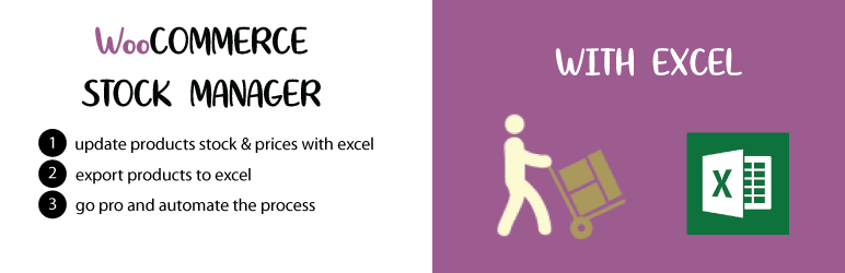 Products Stock Manager With Excel For WooCommerce Inventory Preview Wordpress Plugin - Rating, Reviews, Demo & Download