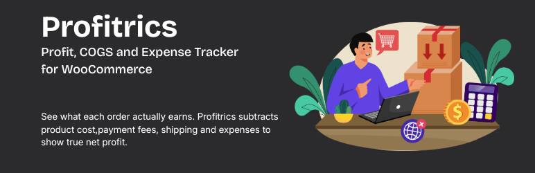 Profitrics – Profit, COGS And Expense Tracker For WooCommerce Preview Wordpress Plugin - Rating, Reviews, Demo & Download