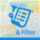 Progress Map, List & Filter – WordPress Plugin