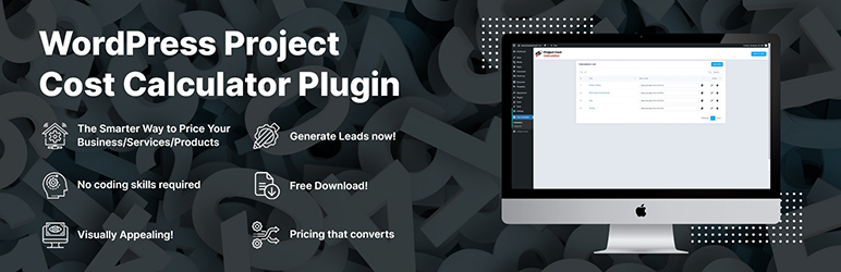 Project Cost Calculator Preview Wordpress Plugin - Rating, Reviews, Demo & Download