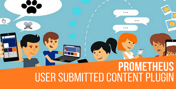Prometheus User Submitted Content Plugin For WordPress Preview - Rating, Reviews, Demo & Download