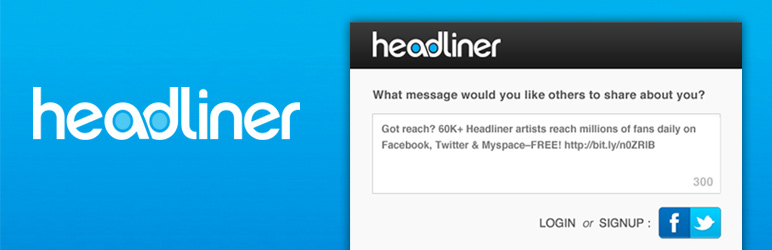 Promote This By Headliner Preview Wordpress Plugin - Rating, Reviews, Demo & Download