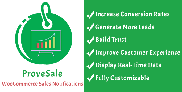 ProveSale For WooCommerce Preview Wordpress Plugin - Rating, Reviews, Demo & Download