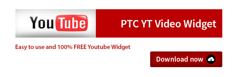 PTC Youtube Video Widget Preview Wordpress Plugin - Rating, Reviews, Demo & Download