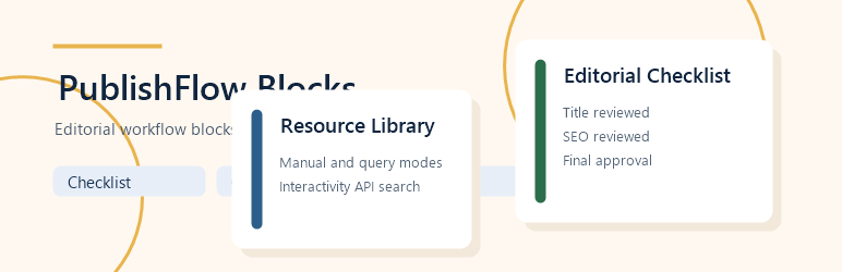 PublishFlow Blocks Preview Wordpress Plugin - Rating, Reviews, Demo & Download