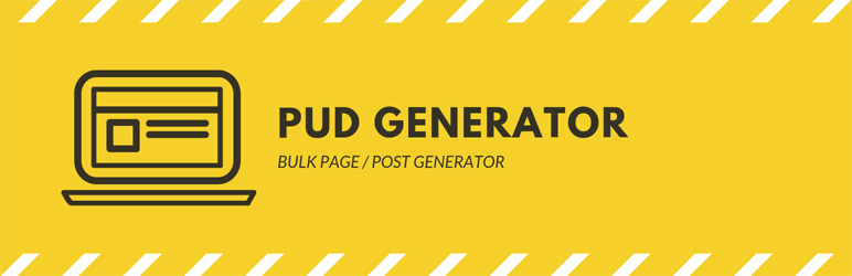 PUD Generator Preview Wordpress Plugin - Rating, Reviews, Demo & Download
