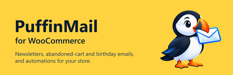 PuffinMail For WooCommerce Preview Wordpress Plugin - Rating, Reviews, Demo & Download