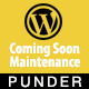 Punder – WordPress Maintain And Coming Soon Plugin