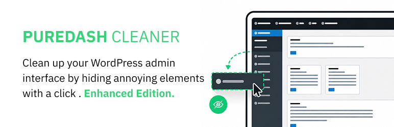 PureDash Cleaner Preview Wordpress Plugin - Rating, Reviews, Demo & Download