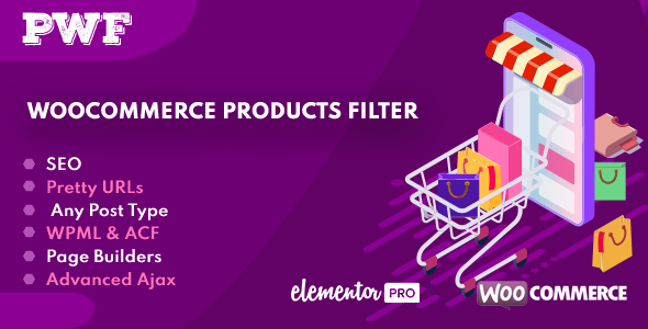 PWF – WooCommerce Products Filter Preview Wordpress Plugin - Rating, Reviews, Demo & Download