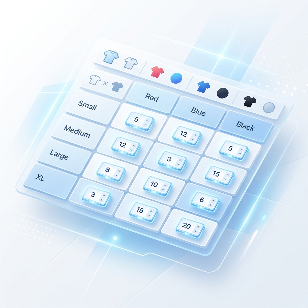 Qentrox Bulk Variation Grid For WooCommerce Preview Wordpress Plugin - Rating, Reviews, Demo & Download