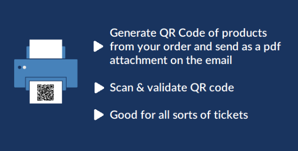 QR Code Email Ticket Preview Wordpress Plugin - Rating, Reviews, Demo & Download
