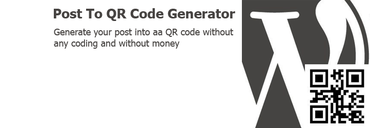 QR Code Generator For Post Preview Wordpress Plugin - Rating, Reviews, Demo & Download