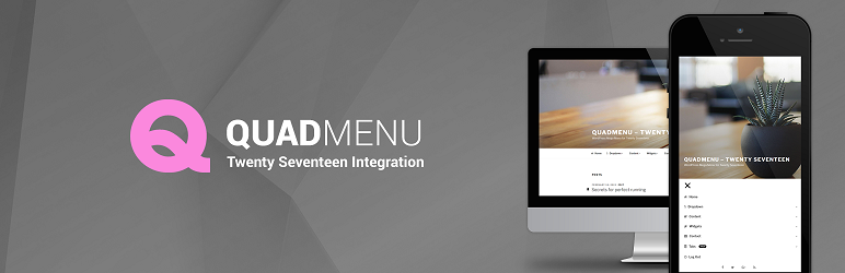 QuadMenu – Twenty Seventeen Mega Menu Preview Wordpress Plugin - Rating, Reviews, Demo & Download