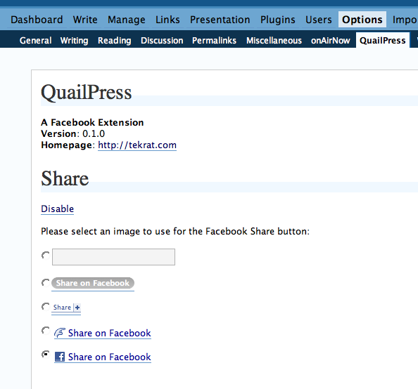 QuailPress Preview Wordpress Plugin - Rating, Reviews, Demo & Download