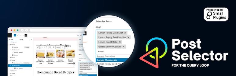Query Loop Post Selector Preview Wordpress Plugin - Rating, Reviews, Demo & Download