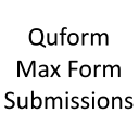 Quform Max Form Submissions