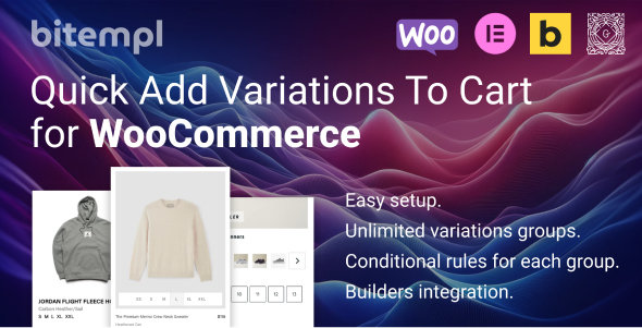 Quick Add To Cart WooCommerce Variations Preview Wordpress Plugin - Rating, Reviews, Demo & Download