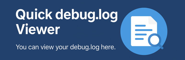 Quick Debug Wordpress Plugin - Rating, Reviews, Demo & Download