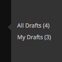 Quick Drafts Access