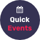 Quick Events For WordPress