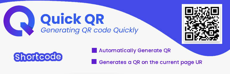 Quick QR Code Preview Wordpress Plugin - Rating, Reviews, Demo & Download