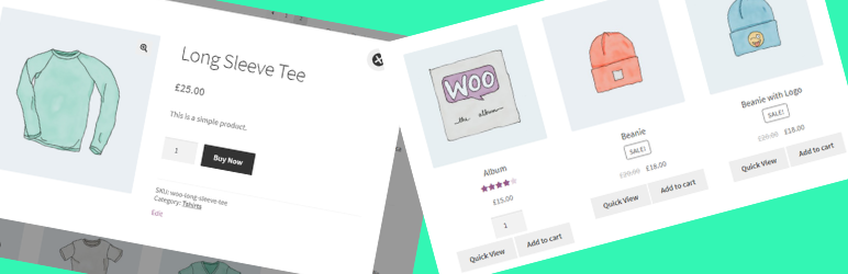 Quick View And Buy Now For WooCommerce Preview Wordpress Plugin - Rating, Reviews, Demo & Download