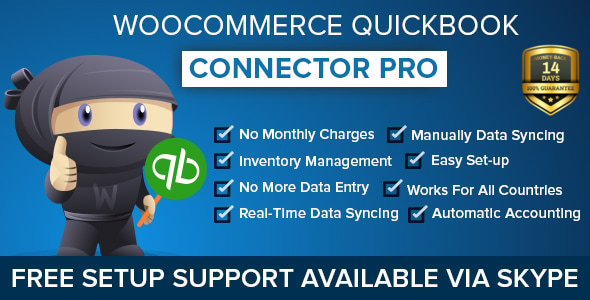 QuickBooks Online For WooCommerce Preview Wordpress Plugin - Rating, Reviews, Demo & Download