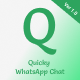 Quicky WordPress WhatsApp Chat Support