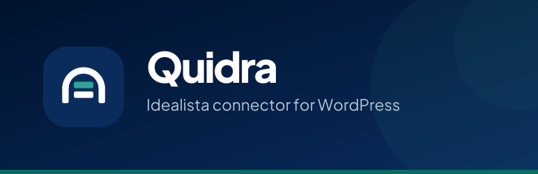 Quidra Connector For Idealista Preview Wordpress Plugin - Rating, Reviews, Demo & Download