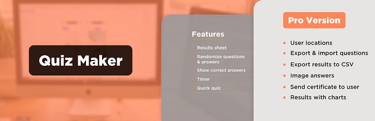 Quiz Maker Preview Wordpress Plugin - Rating, Reviews, Demo & Download