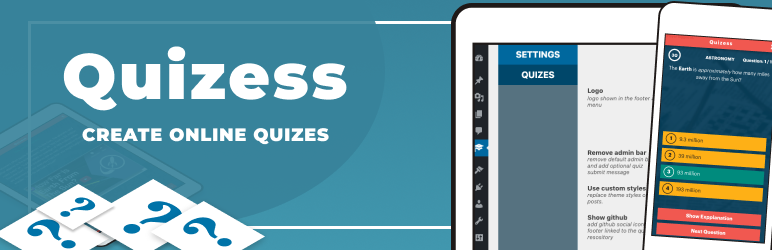 Quizess Preview Wordpress Plugin - Rating, Reviews, Demo & Download