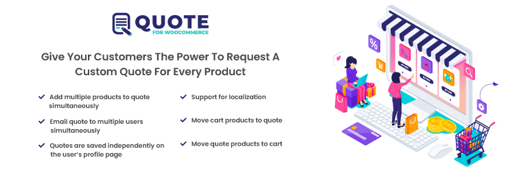 Quote For WooCommerce Lite – Add To Quote Plugin Lets Customers Request Custom Quotes For Products Using The Request A Quote Plugin For WooCommerce Preview - Rating, Reviews, Demo & Download