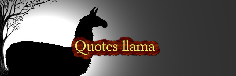 Quotes Llama Preview Wordpress Plugin - Rating, Reviews, Demo & Download