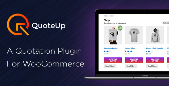 QuoteUp – Ultimate Quotation And Proposal Management For WooCommerce Preview Wordpress Plugin - Rating, Reviews, Demo & Download