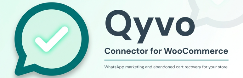 Qyvo Connector For WooCommerce Preview Wordpress Plugin - Rating, Reviews, Demo & Download