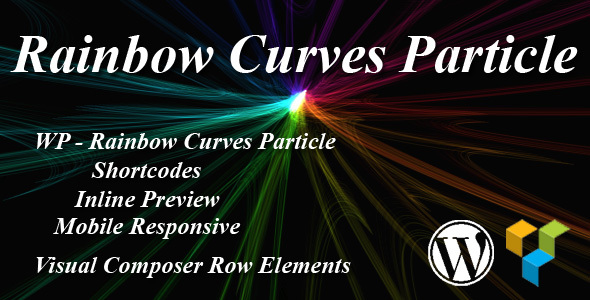 Rainbow Curves Particle Preview Wordpress Plugin - Rating, Reviews, Demo & Download