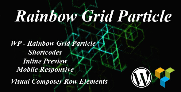 Rainbow Grid Particle Preview Wordpress Plugin - Rating, Reviews, Demo & Download