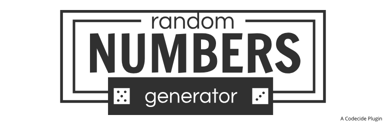 Random Numbers Generator Preview Wordpress Plugin - Rating, Reviews, Demo & Download