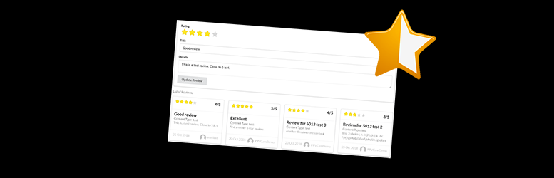 Rate Star Review Vote – AJAX Reviews, Votes, Star Ratings Preview Wordpress Plugin - Rating, Reviews, Demo & Download