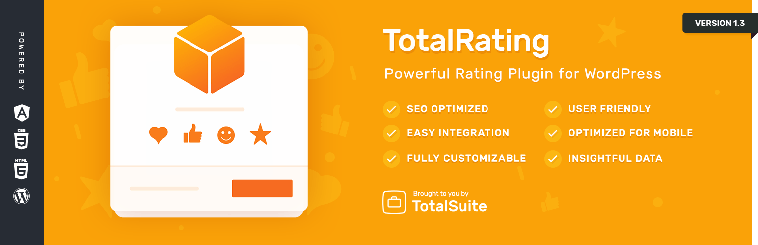 Rating Widget: Post Rating, 5 Star Rating, Reviews, Thumbs Up & Down, Reaction Preview Wordpress Plugin - Rating, Reviews, Demo & Download