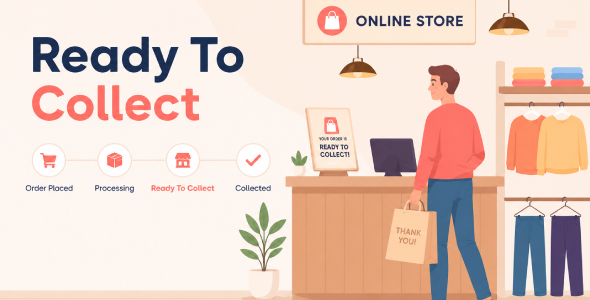 Ready To Collect Order Status For WooCommerce Preview Wordpress Plugin - Rating, Reviews, Demo & Download