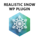 Realistic Snow WordPress Plugin