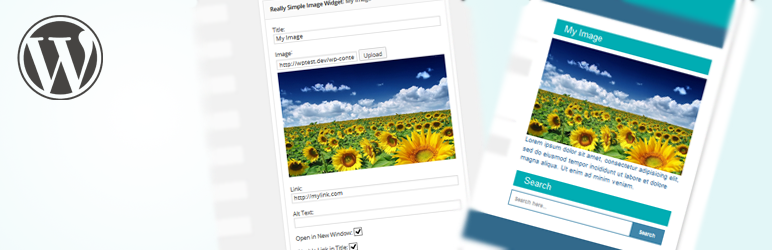 Really Simple Image Widget Preview Wordpress Plugin - Rating, Reviews, Demo & Download