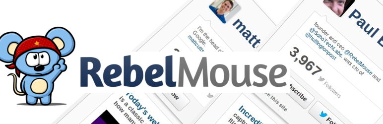 RebelMouse: Your Social Front Page Preview Wordpress Plugin - Rating, Reviews, Demo & Download