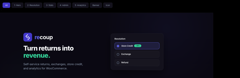 Recoup – Returns & RMA For WooCommerce Preview Wordpress Plugin - Rating, Reviews, Demo & Download