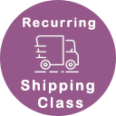 Recurring Shipping Classes